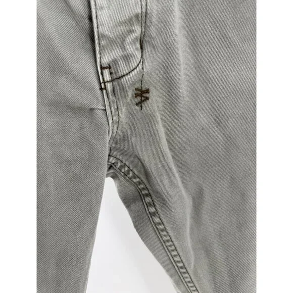 Ksubi Chitch Deep Forest Green Slim Fit Mens Jeans Cotton Blend Decorative Back - Picture 6 of 16